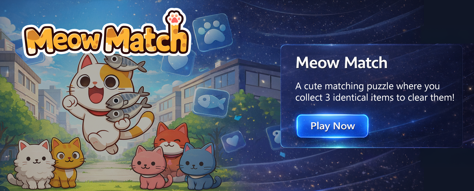 Match Cat : Triple Matching